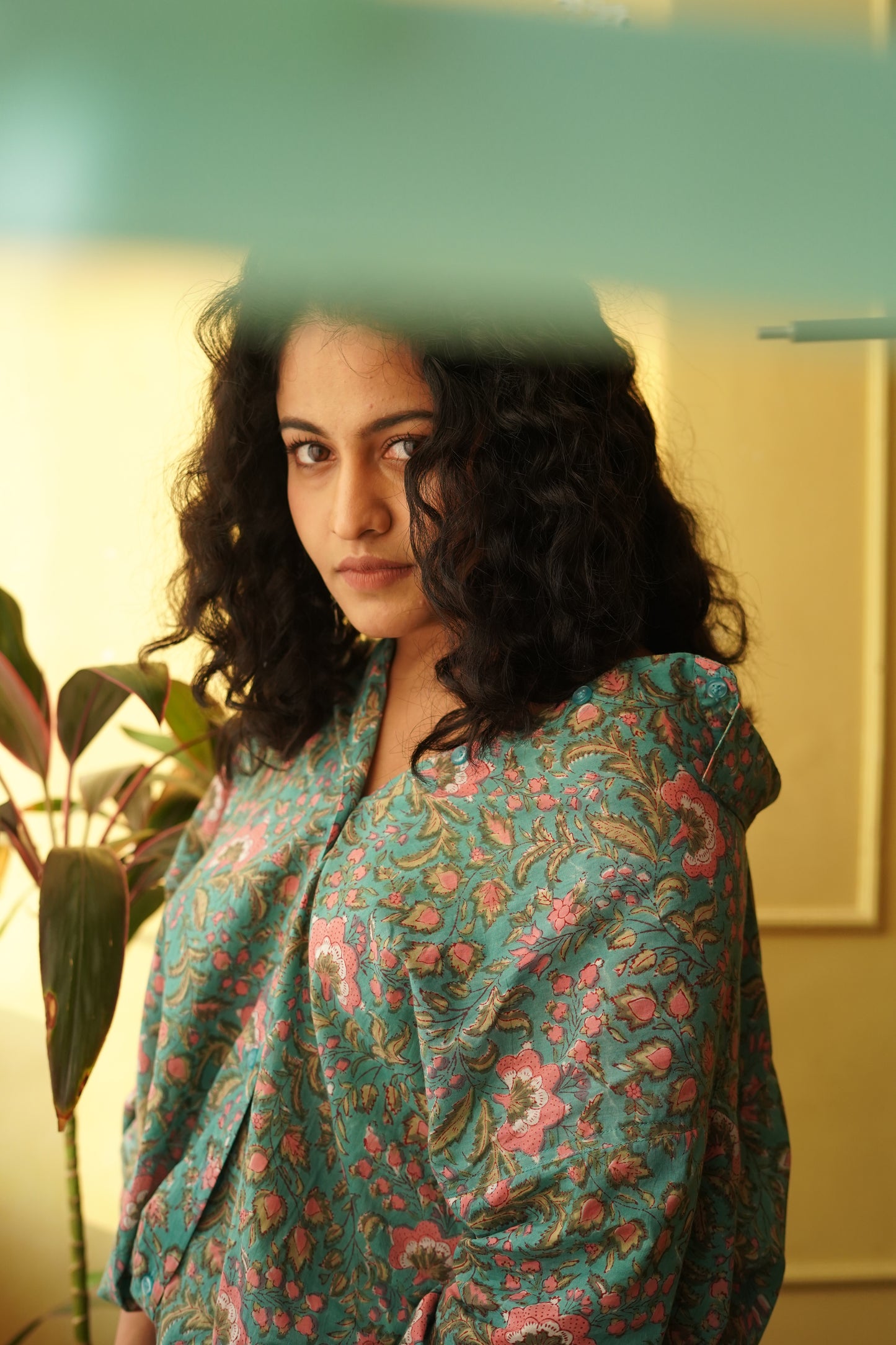 Green Carnation Box Fit Shirt