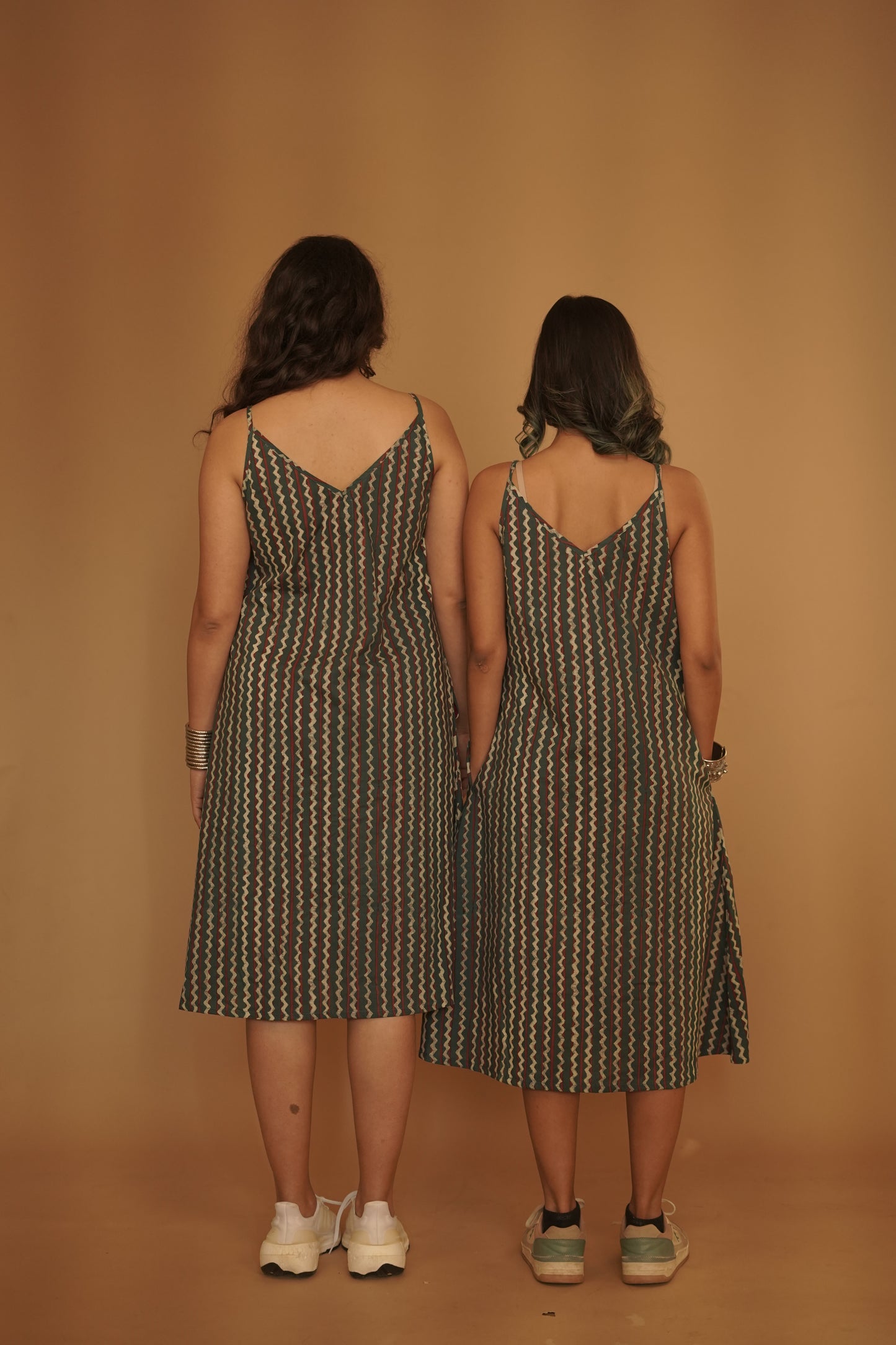Teal Blue River Sleeveless Dress