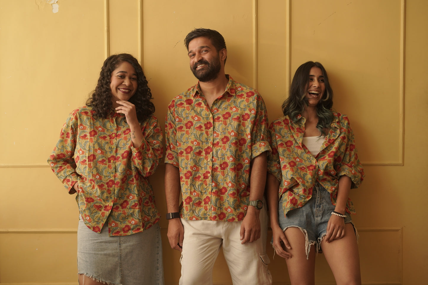 Red Sandalwood Box Fit Shirt