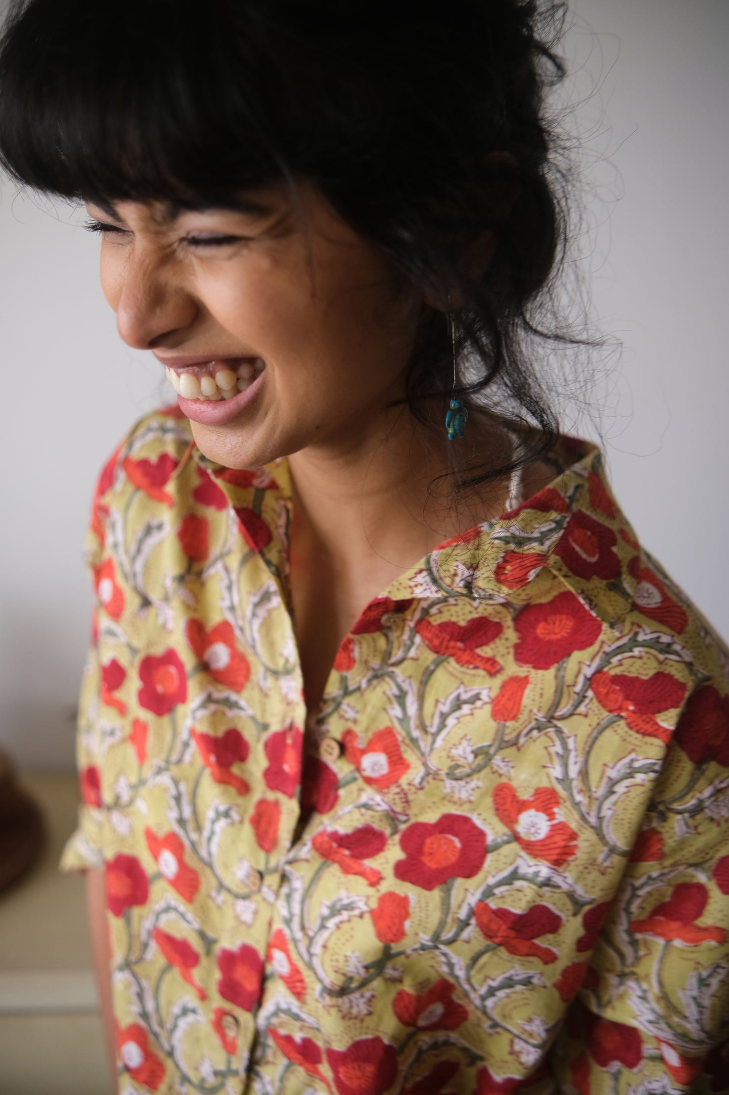 Red Sandalwood Box Fit Shirt