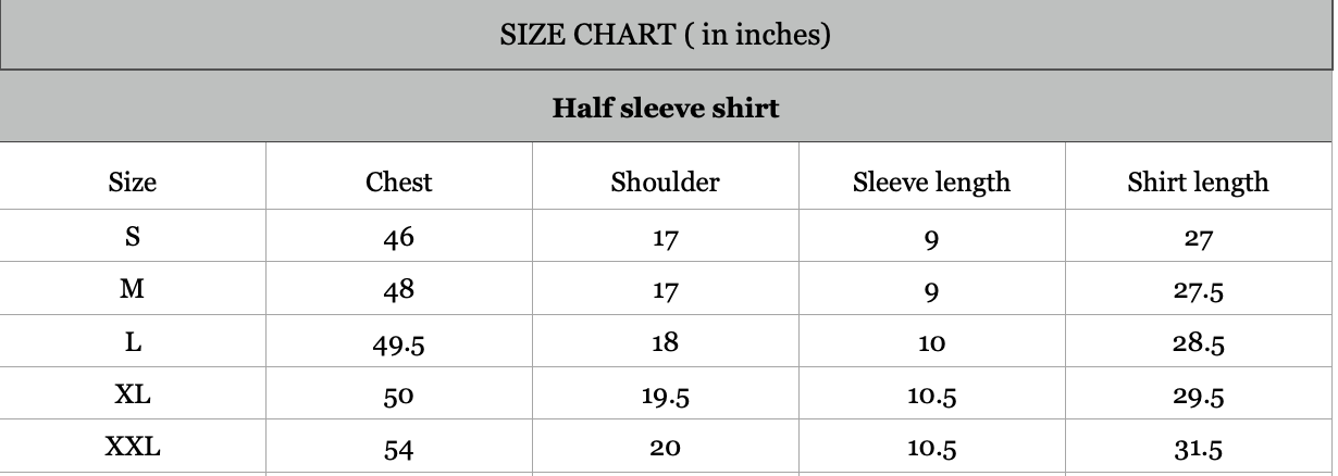 Red Rose Half Sleeve Shirt